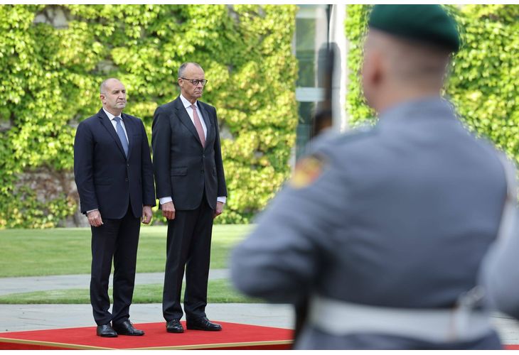 Румен Радев и Фридрих Мерц 