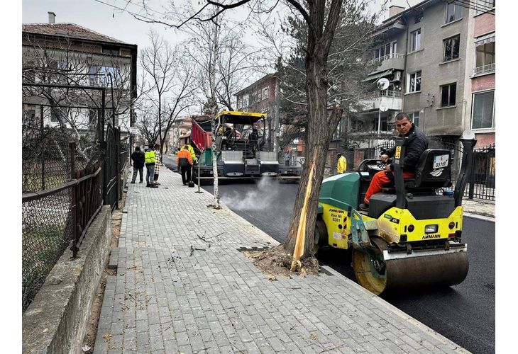 Ремонт на улици в Асеновград