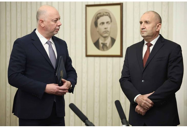 Росен Желязков и Румен Радев