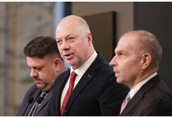 Росен Желязков на брифинг Росен Желязков на брифинг