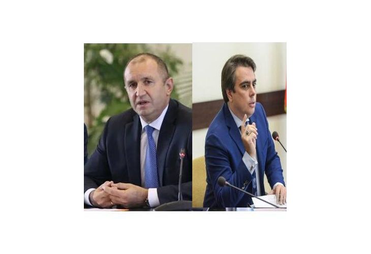 Румен Радев и Асен Василев Румен Радев и Асен Василев