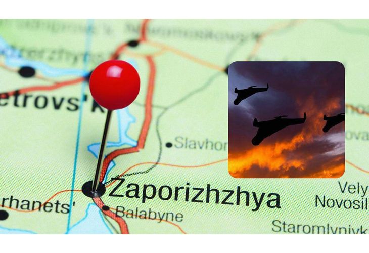 Руска атака срещу Запорожие
