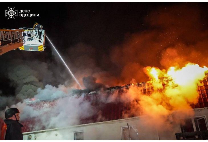 Руска терористична атака срещу Одеса