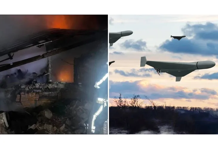 Руски дронове разрушиха домове в Украйна