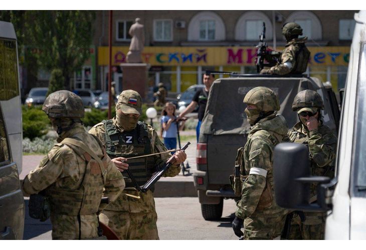 Руските окупационни войски се опитаха да щурмуват Северодонецк, Луганска област,