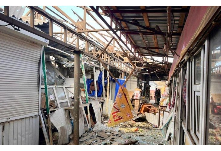 Руски терористичен удар в Украйна