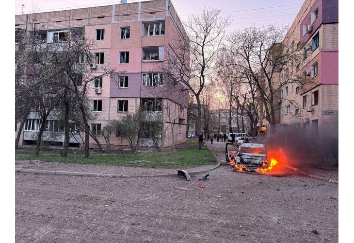 Руски терористичен удар по Кривой рог Руски терористичен удар по Кривой рог