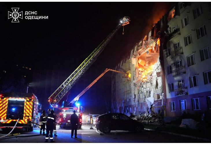 Руски терористичен удар по Одеса