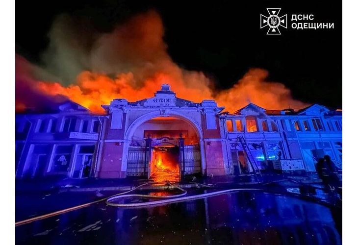 Руските терористи атакуваха Одеса, удериха обект на ЮНЕСКО
