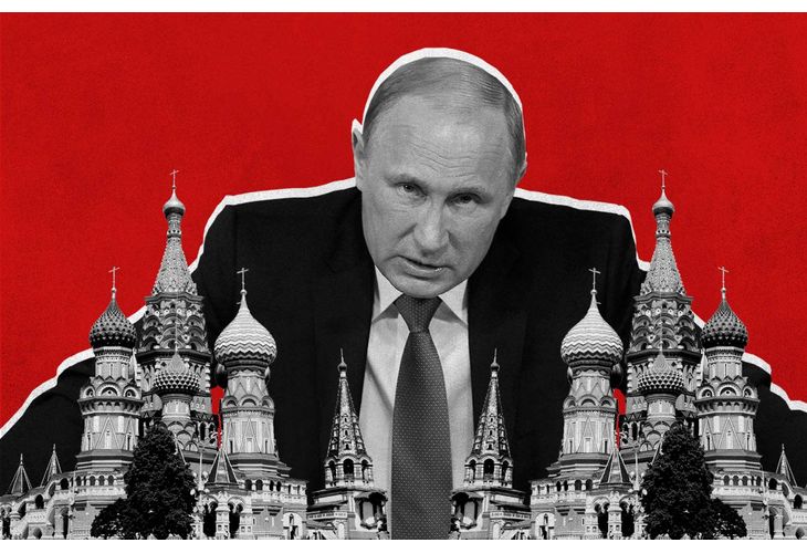 Руският военнопрестъпник Владимир Путин