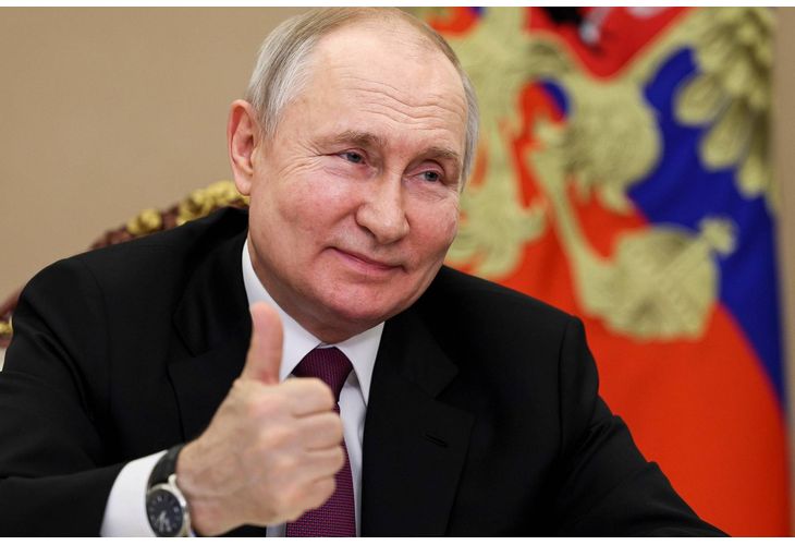 Руският президент-военнопрестъпник Владимир Путин