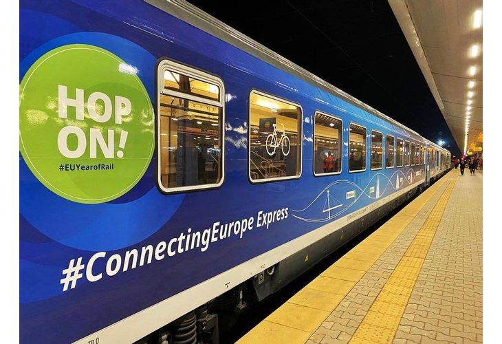 Влакът Експрес "Свързана Европа"