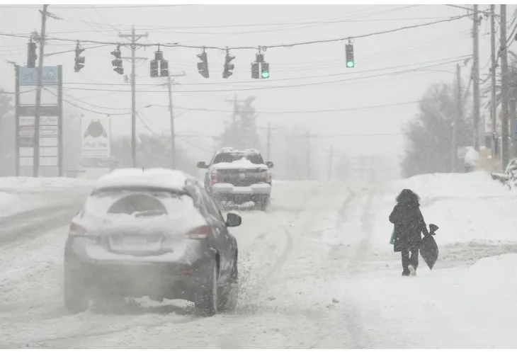 Снежна буря в САЩ