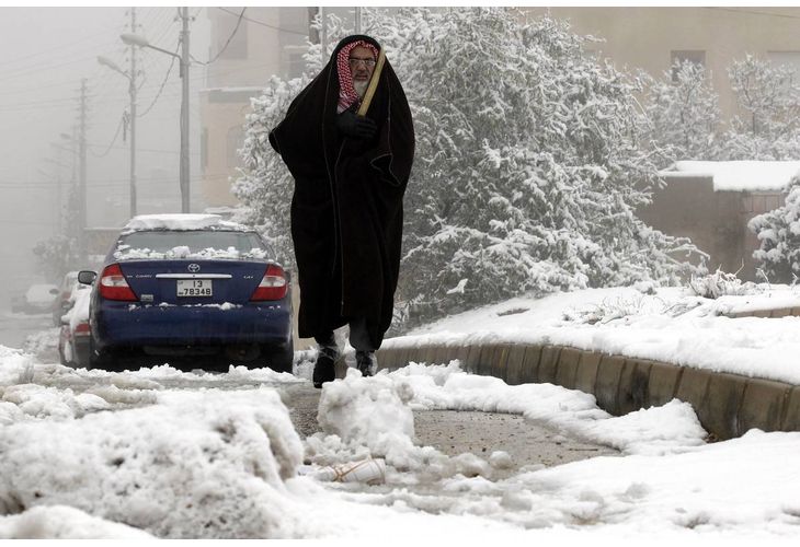 Прочутият с меките си зими Египет в момента преживява относително