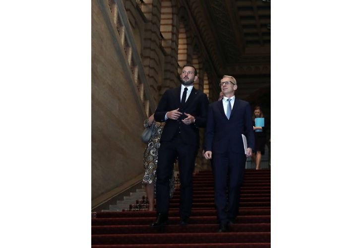 Среща с комисаря по въпросите на околната среда, океаните и рибарството Виргиниюс Синкявичюс