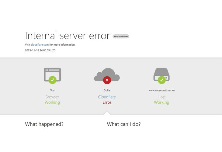 Срив на Cloudflare 