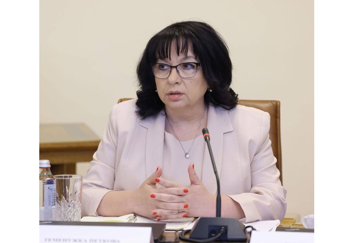 Финансовият министър Теменужка Петкова