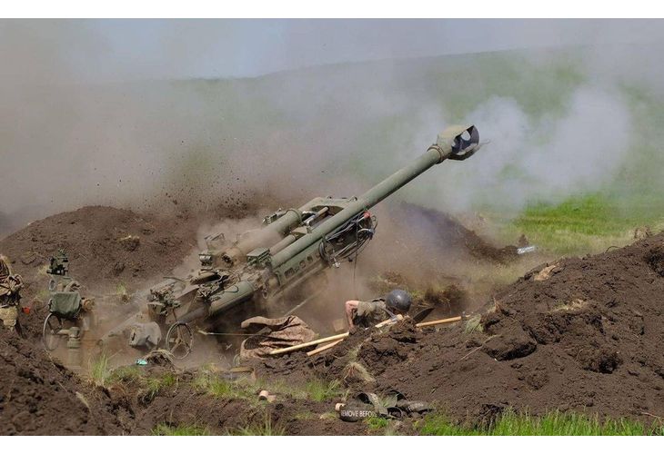 Украински артилеристи