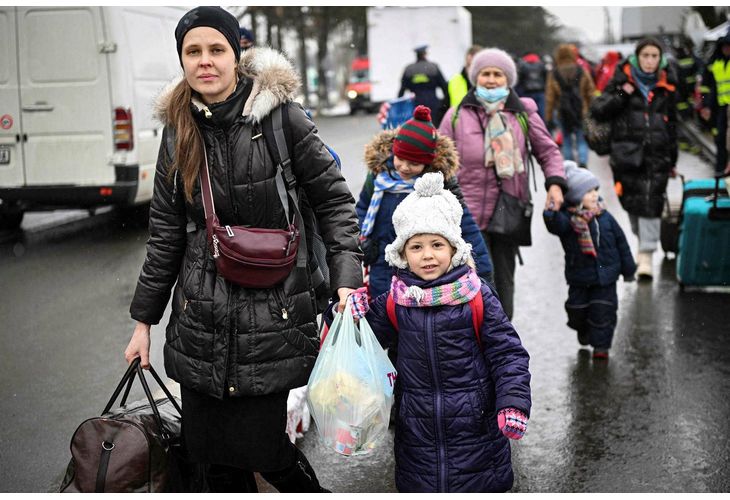 Украински бежанци