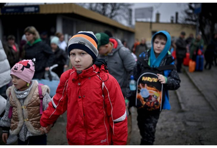 Украински деца, депортирани в Русия