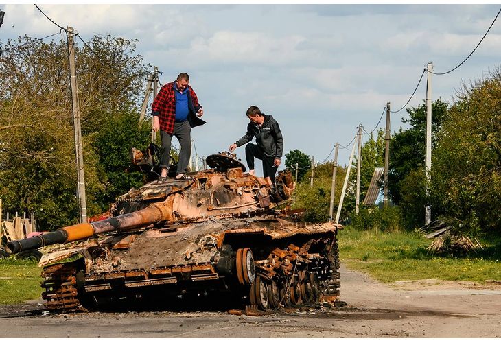 Унищожен руски танк