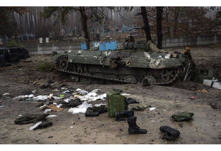 Унищожена руска бойна техника и войници