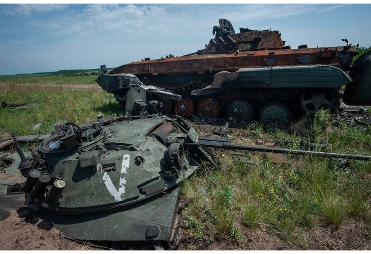 Унищожена руска военна техника