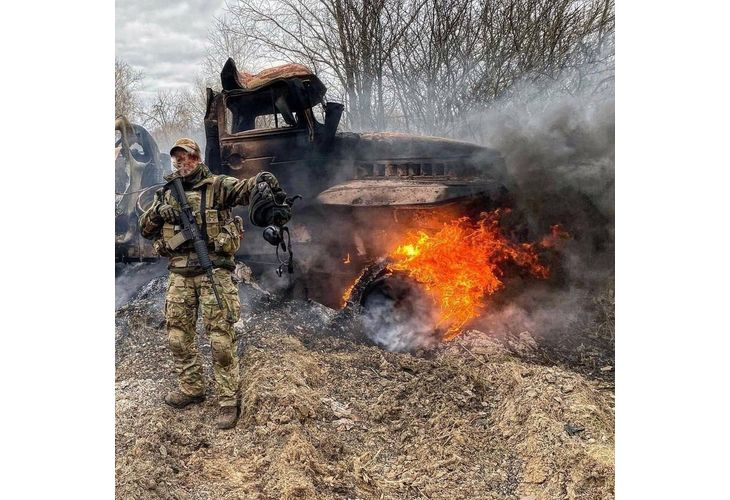 Унищожени руски военни и техника