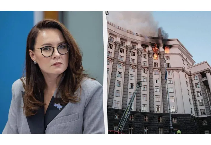 Юлия Свириденко съобщи за удар по сградата на правителството Юлия Свириденко съобщи за удар по сградата на правителството