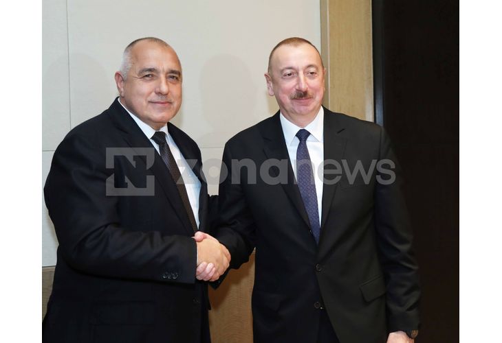 Министър-председателят Бойко Борисов и президентът на Азербайджан Илхам Алиев