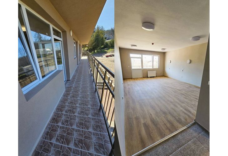 Строително-ремонтните дейности по проект "Реформиране на дом за стари хора "Света Петка", с. Баня" са успешно завършени