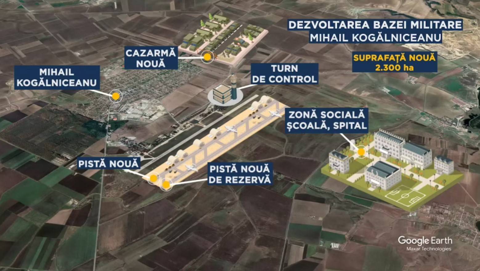 Мястото, където ще бъде построена натовската база в Румъния