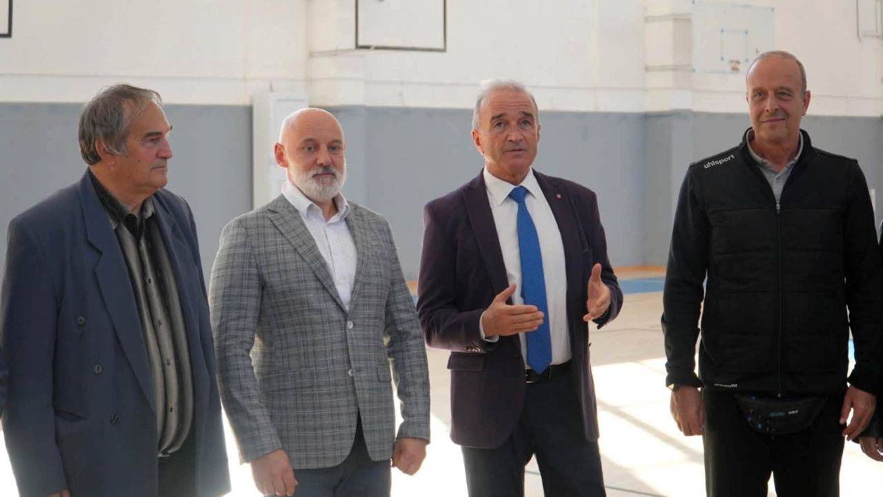 Откриването на новата зала 