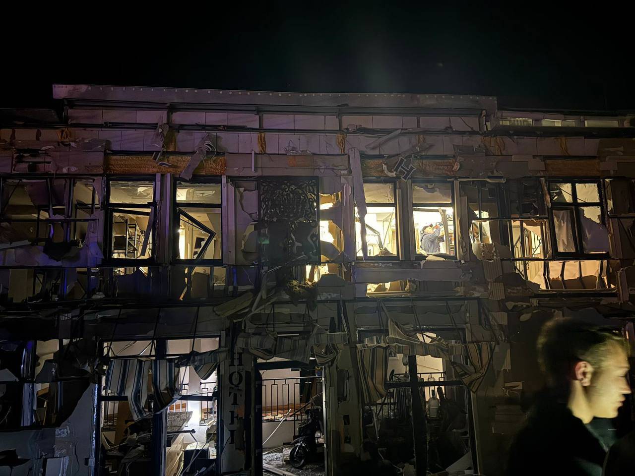 Разрушения вследствие на руския терористичен удар