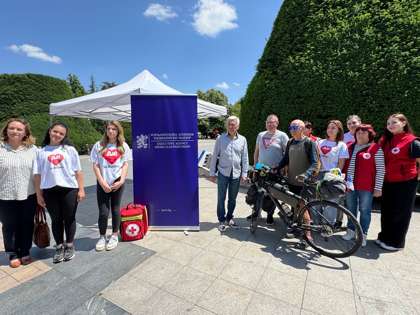  В Русе посрещнаха Жан-Мишел - французинът с трансплантирано сърце от 35 години 