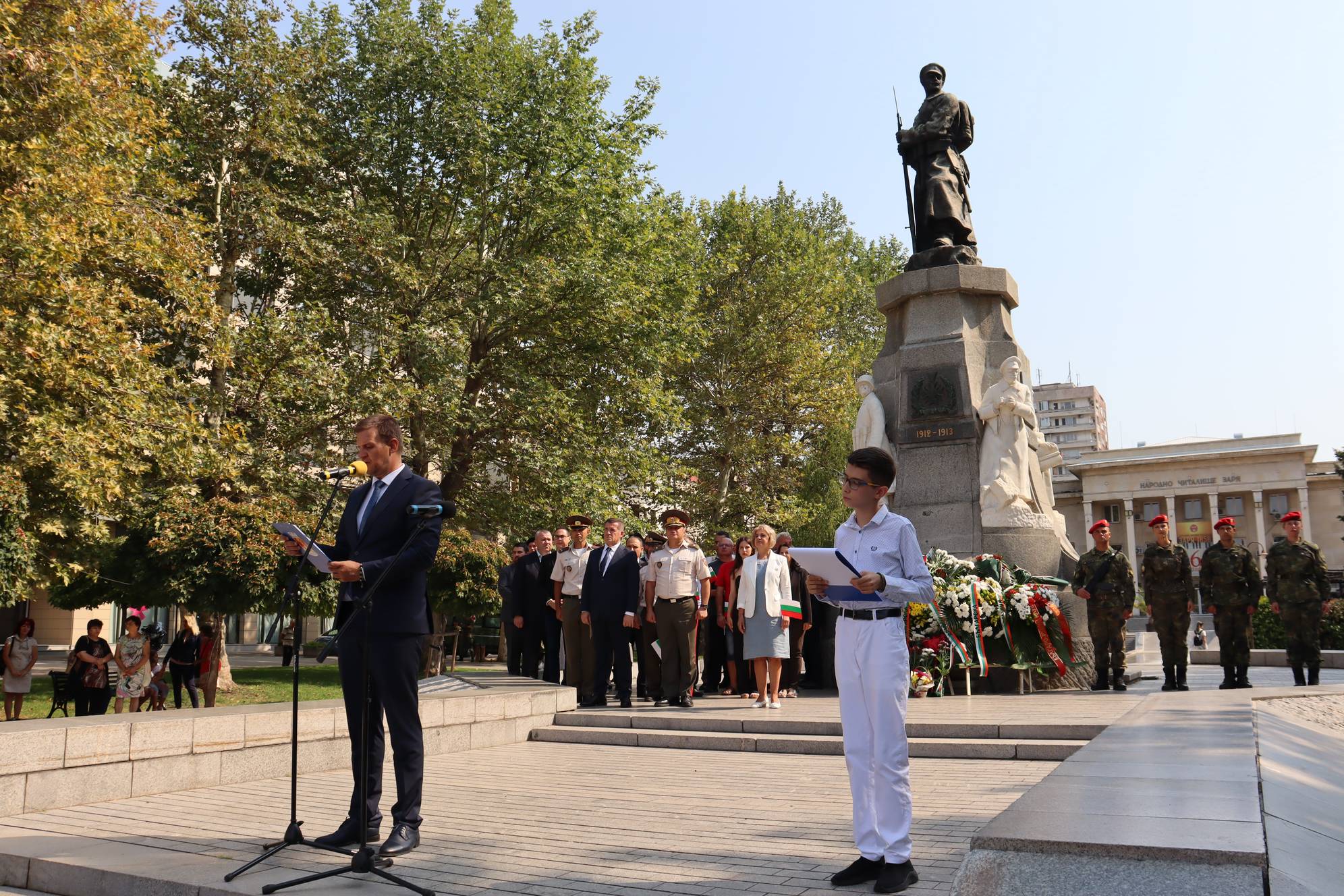 Честване на Съединението в Хасково